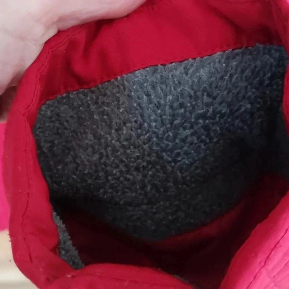 Aeros by Kristen Blake Red Quilted Hooded Coat Zip Front Fleece Lined La… - Picture 12 of 12